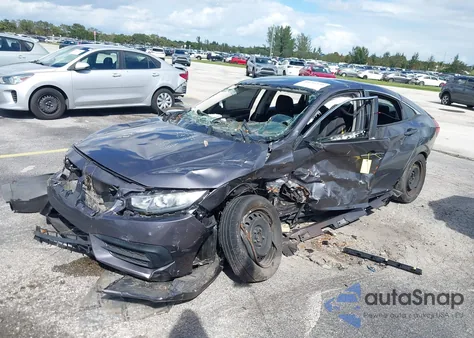 2018 Honda Civic Lx из США, поврежденный, VIN 2HGFC2F55JH563821